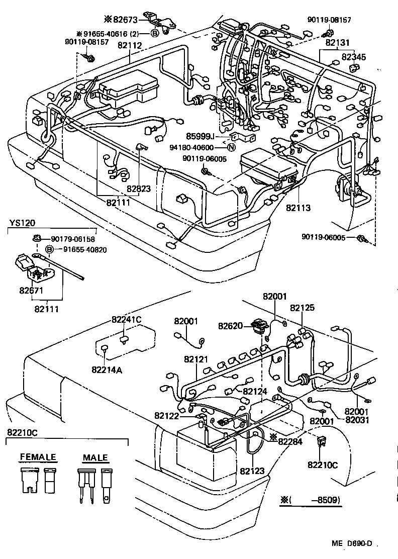  CROWN |  WIRING CLAMP