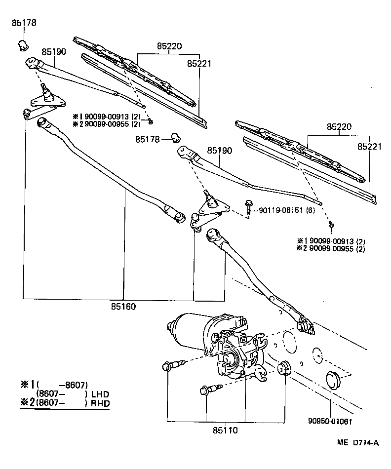  CROWN |  WINDSHIELD WIPER