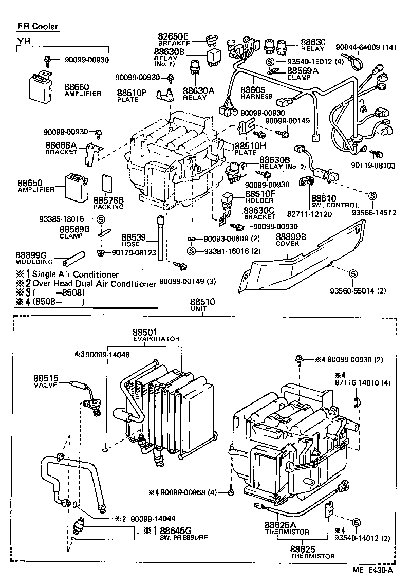  HIACE VAN COMUTER |  HEATING AIR CONDITIONING COOLER UNIT