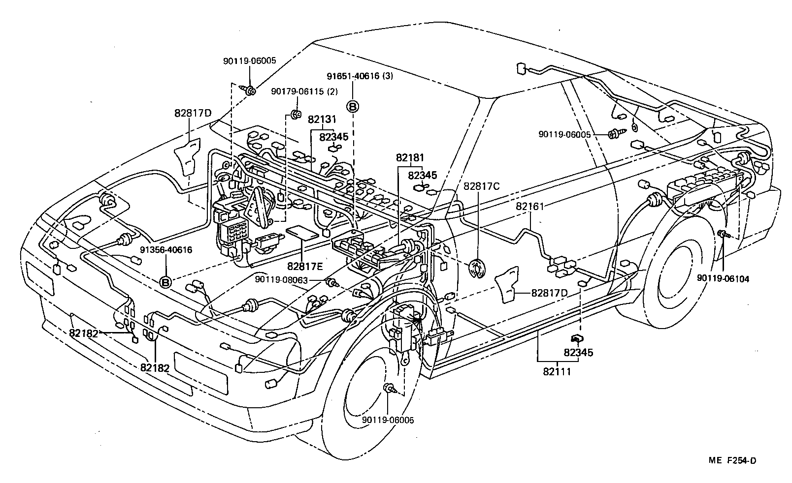  MR2 |  WIRING CLAMP