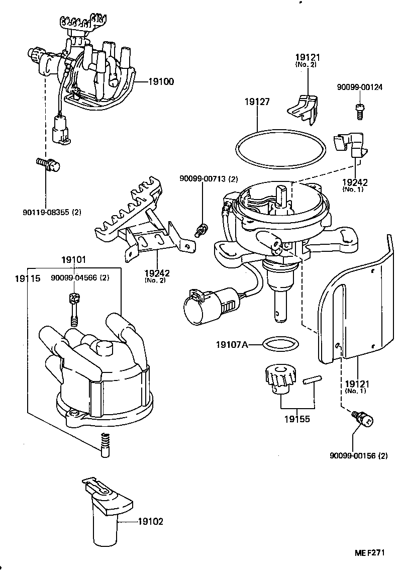  CELICA |  DISTRIBUTOR