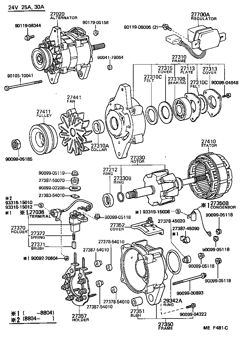  LAND CRUISER 70 |  ALTERNATOR