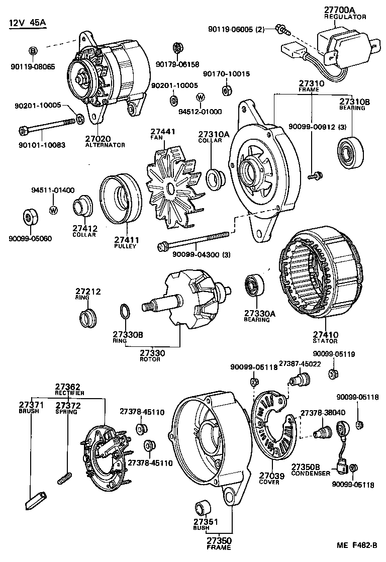  LAND CRUISER 70 |  ALTERNATOR