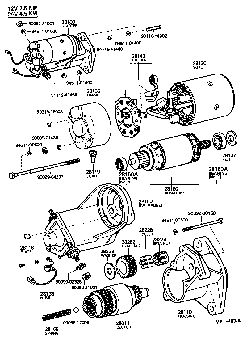  LAND CRUISER 70 |  STARTER