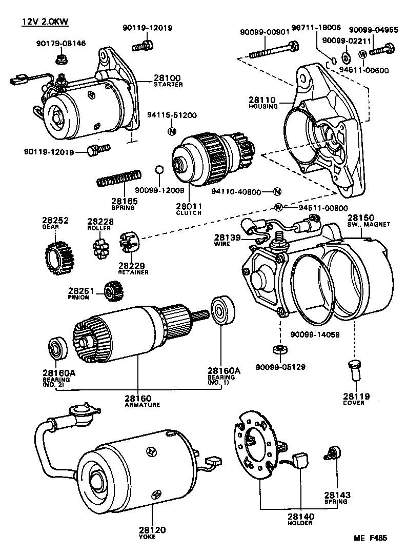  LAND CRUISER 70 |  STARTER