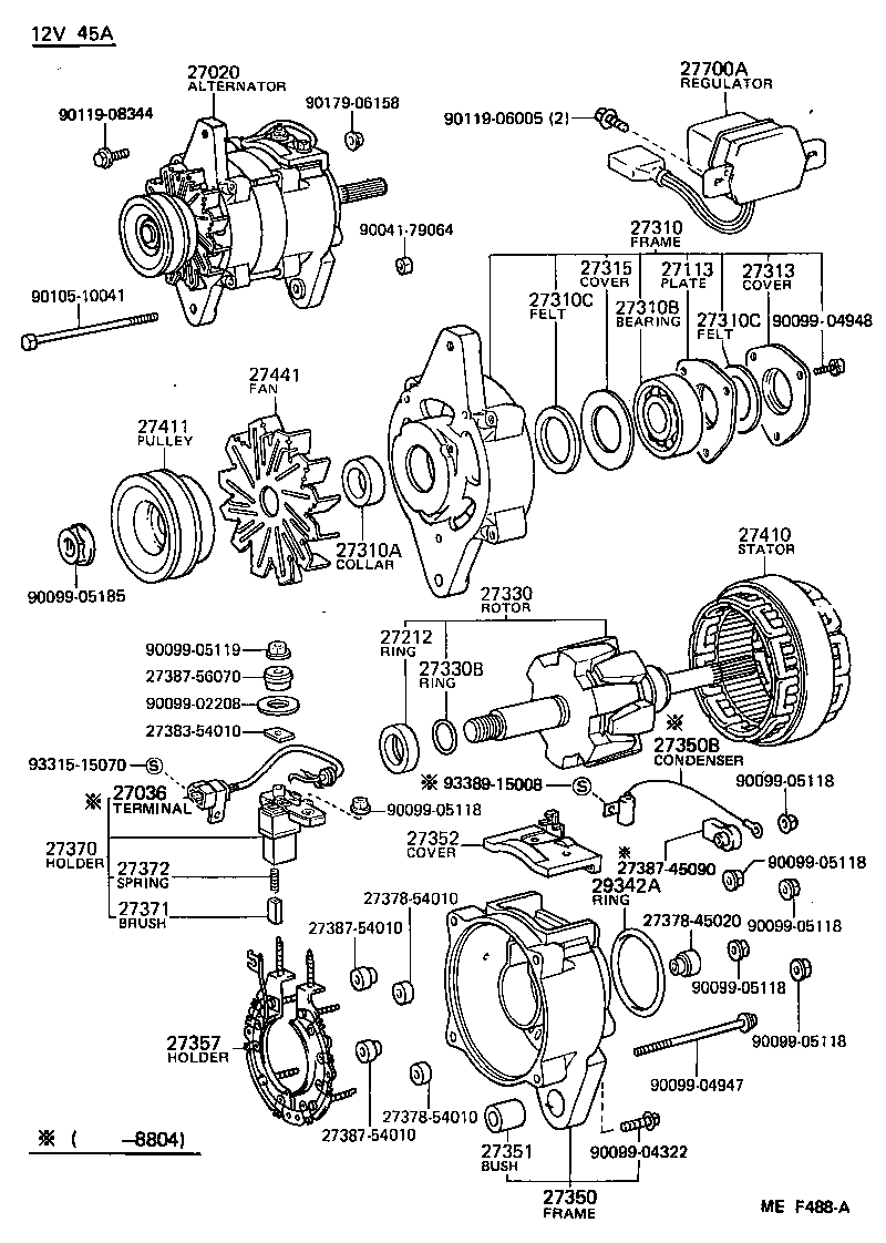  LAND CRUISER 70 |  ALTERNATOR