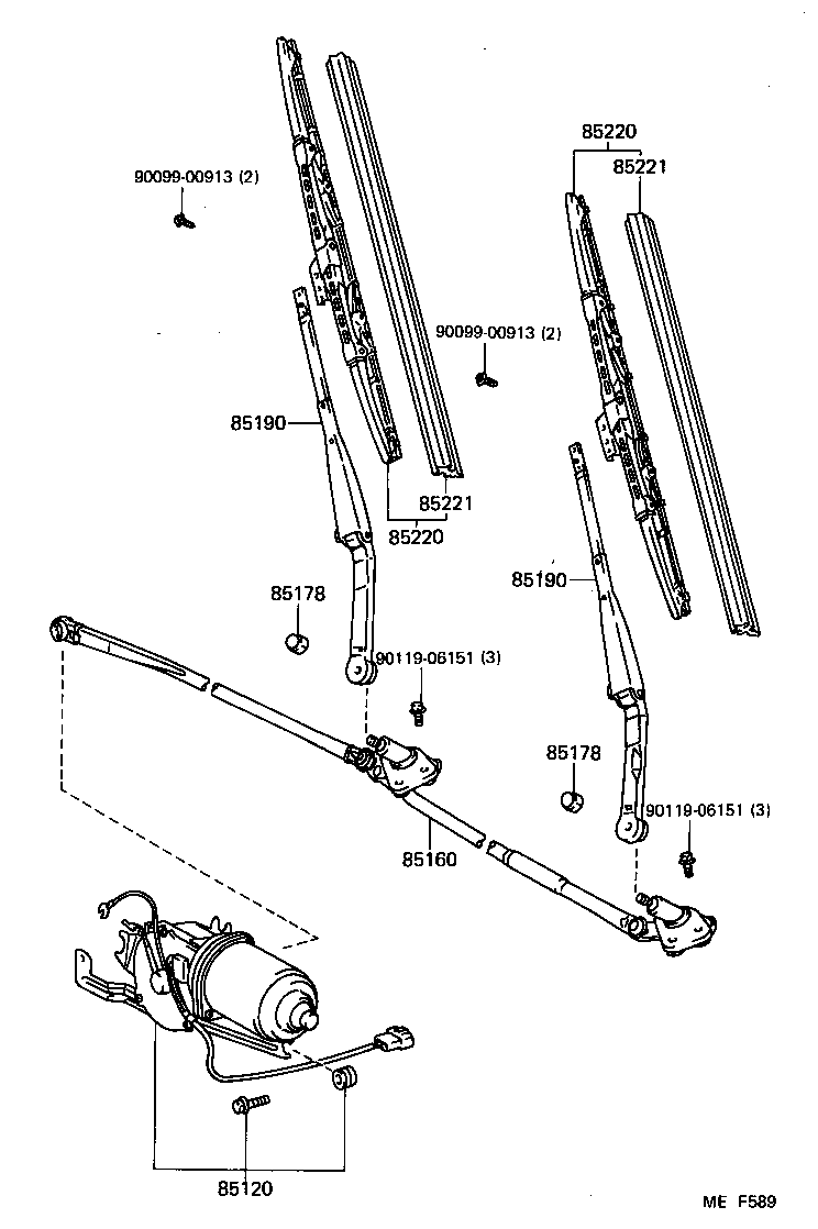  MR2 |  WINDSHIELD WIPER