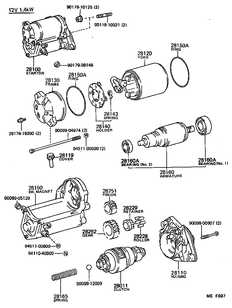  LAND CRUISER 70 |  STARTER