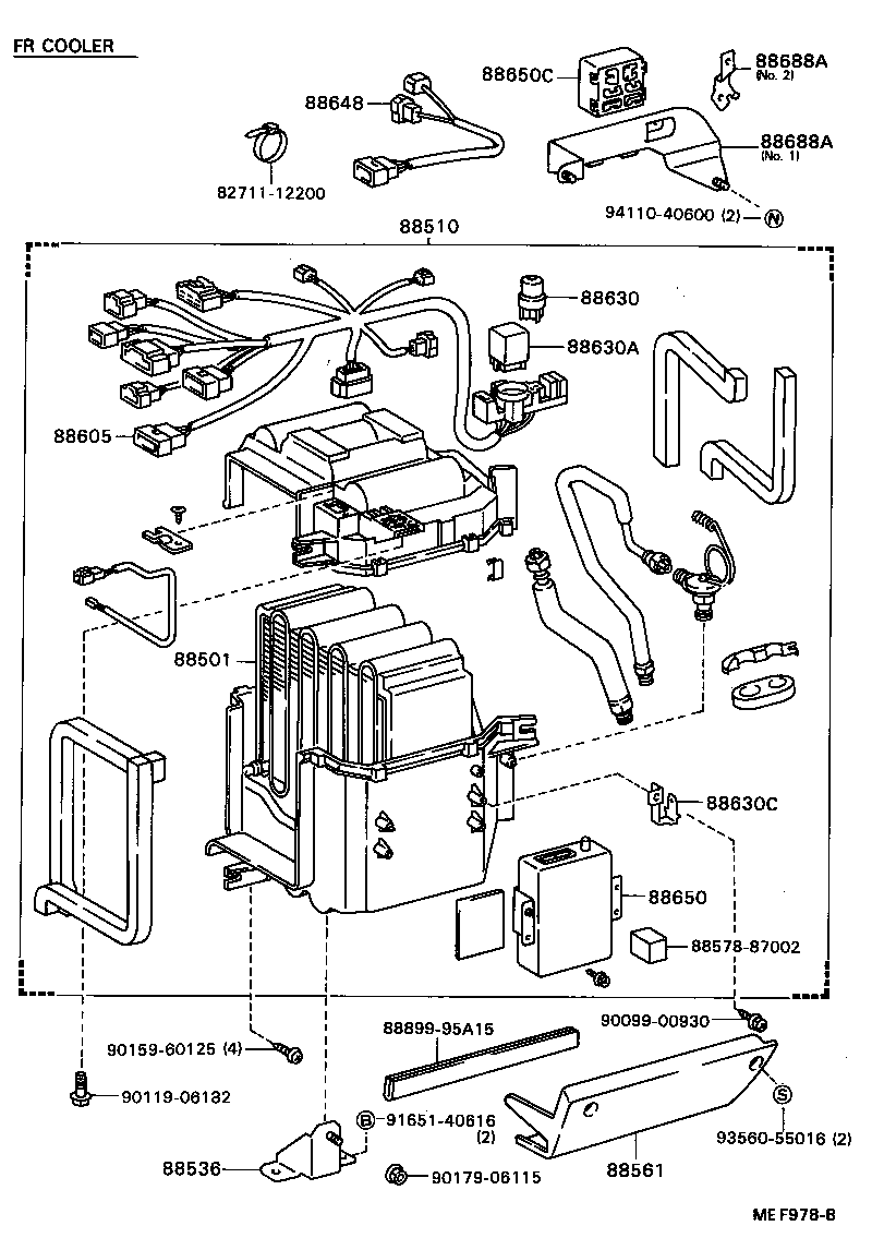  MODEL F |  HEATING AIR CONDITIONING COOLER UNIT