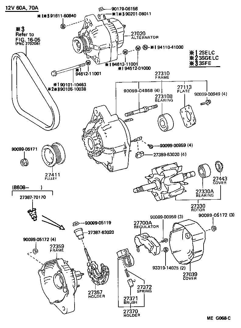  CELICA |  ALTERNATOR