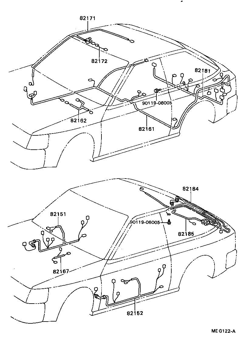  CELICA |  WIRING CLAMP
