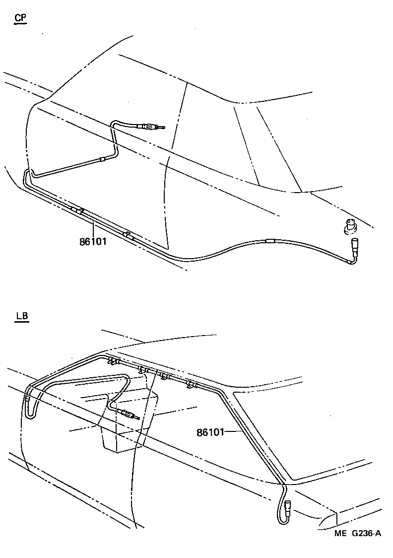  CELICA |  ANTENNA