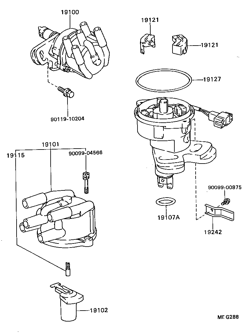  CELICA |  DISTRIBUTOR