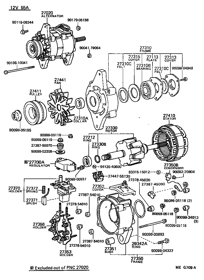  LAND CRUISER 70 |  ALTERNATOR