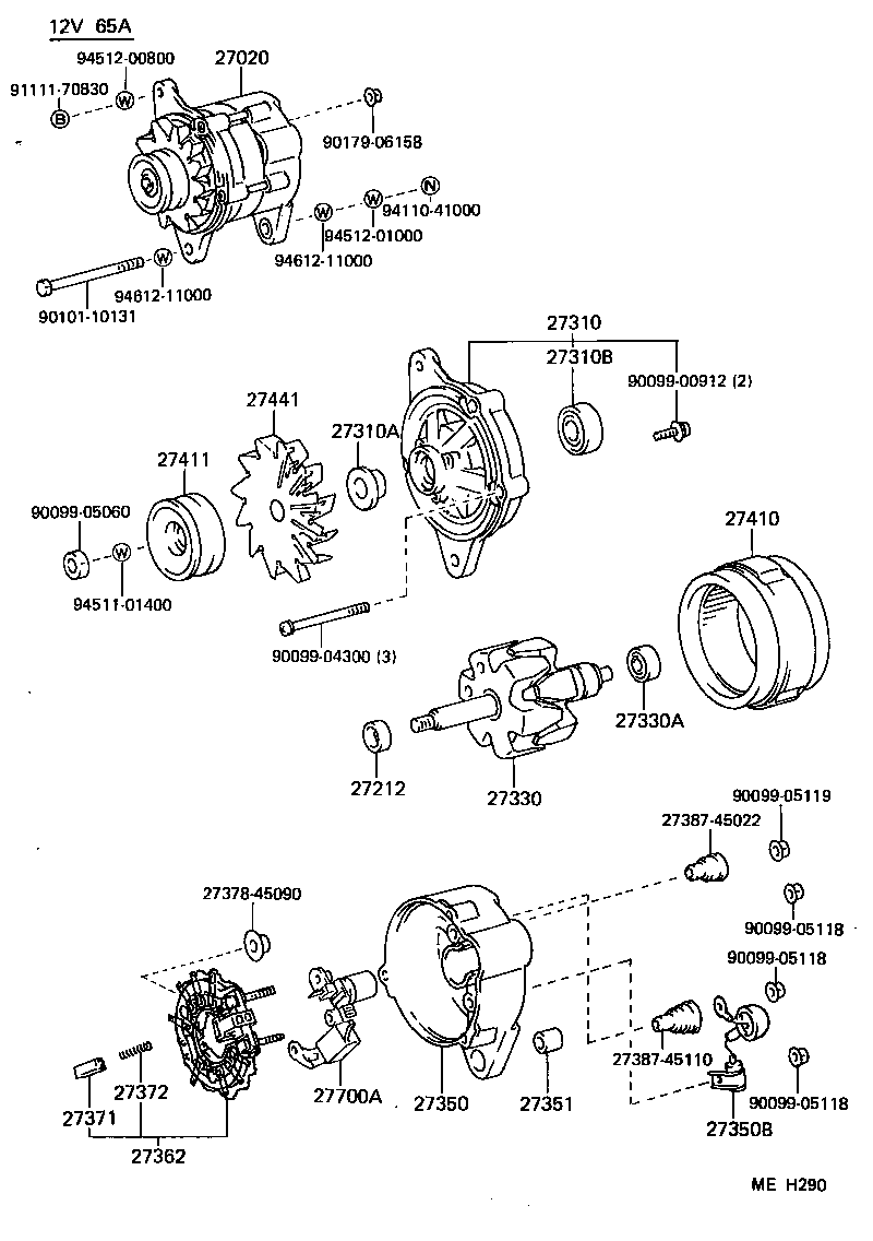  LAND CRUISER 40 |  ALTERNATOR