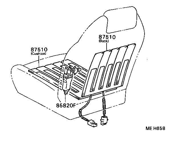  CELICA |  SEAT MOTOR SEAT HEATER