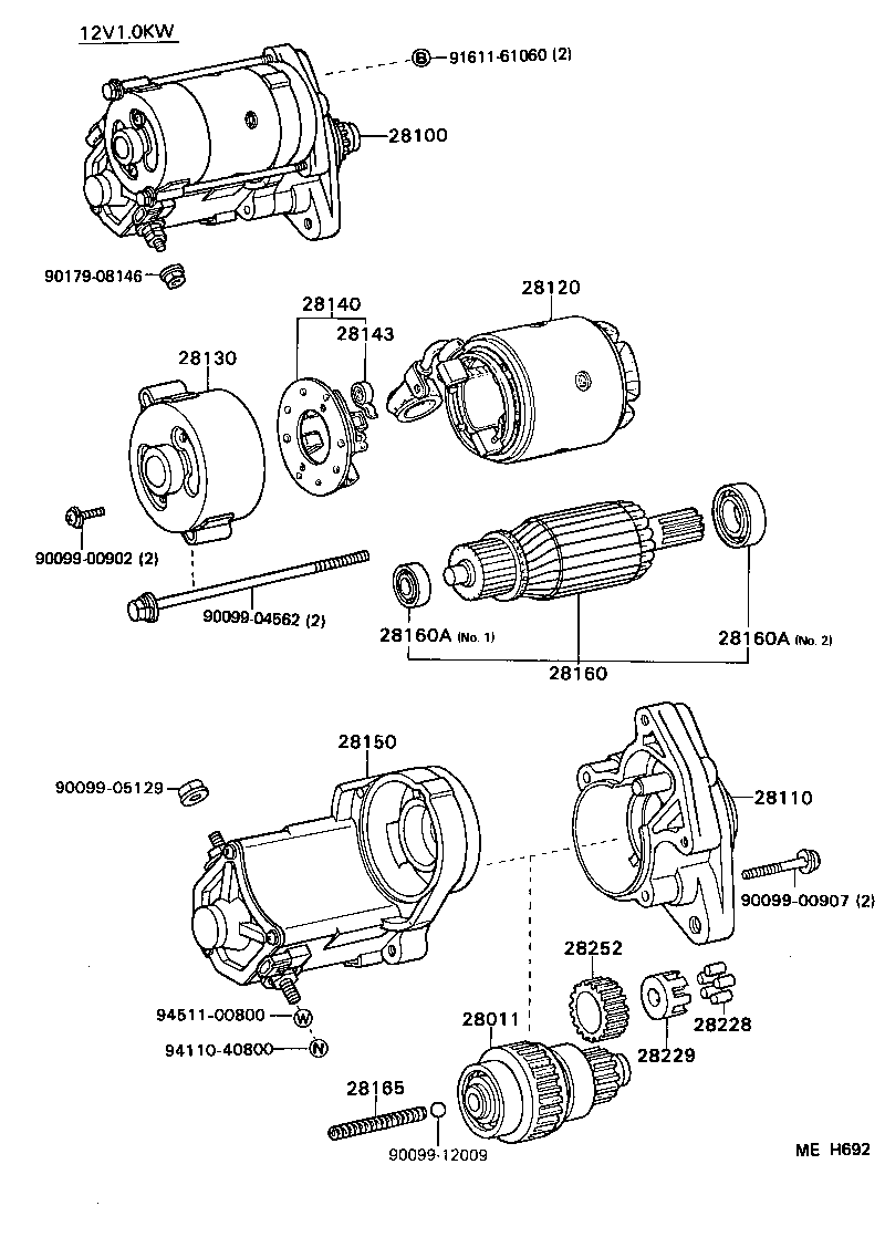 TERCEL |  STARTER