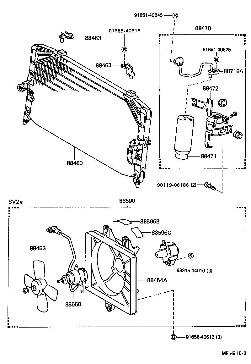  CAMRY |  HEATING AIR CONDITIONING COOLER PIPING