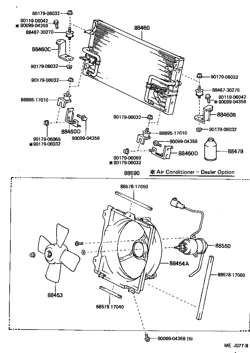  MR2 |  HEATING AIR CONDITIONING COOLER PIPING