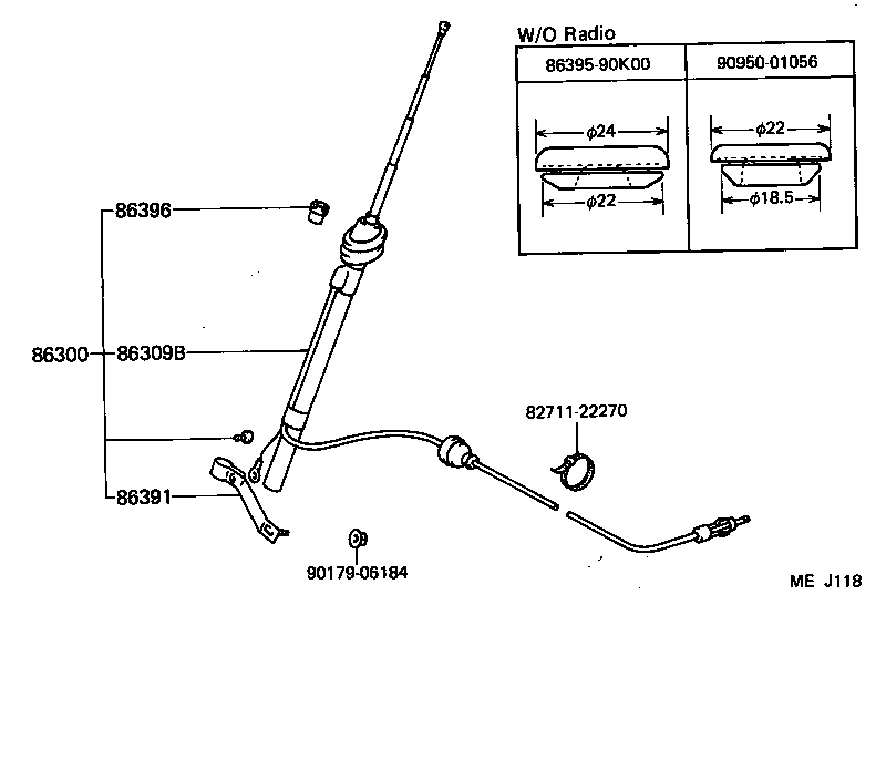  LAND CRUISER 70 |  ANTENNA