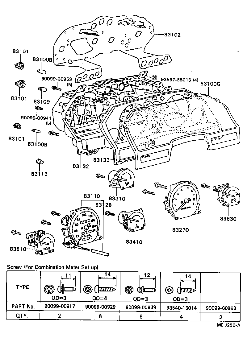  CELICA |  METER