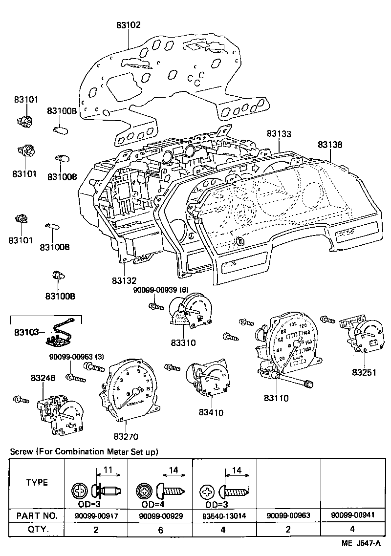  CELICA |  METER