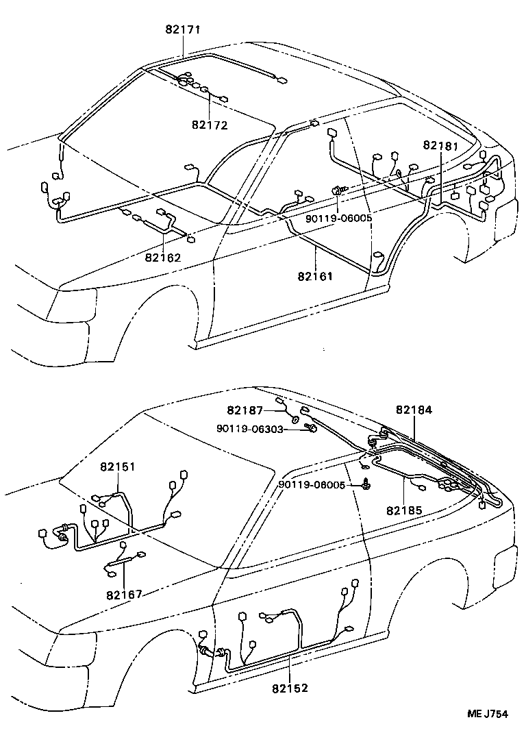  CELICA |  WIRING CLAMP