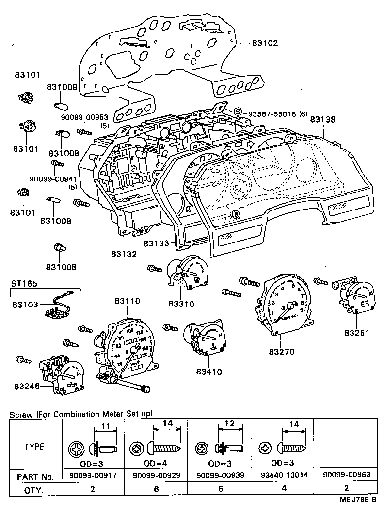  CELICA |  METER