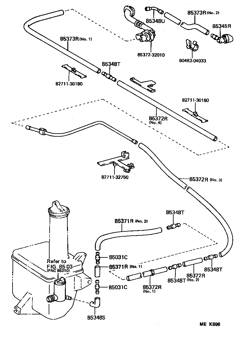  CAMRY JPP |  REAR WASHER
