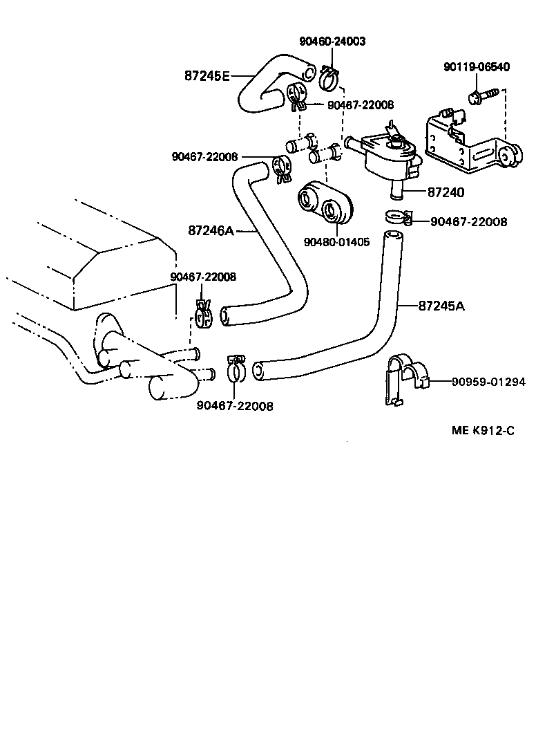  CAMRY JPP |  HEATING AIR CONDITIONING WATER PIPING