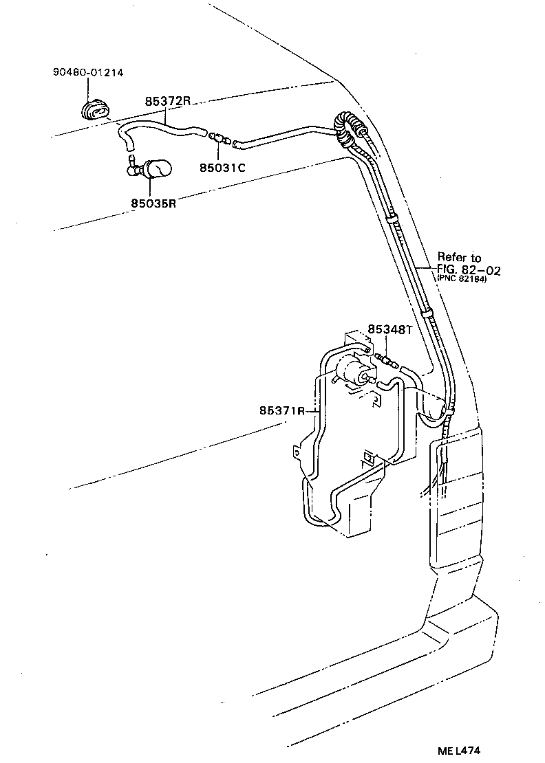  MODEL F |  REAR WASHER