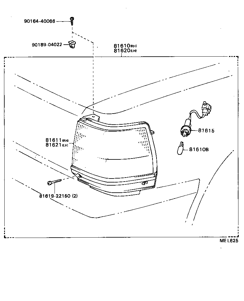  CRESSIDA WAGON |  FRONT CLEARANCE LAMP