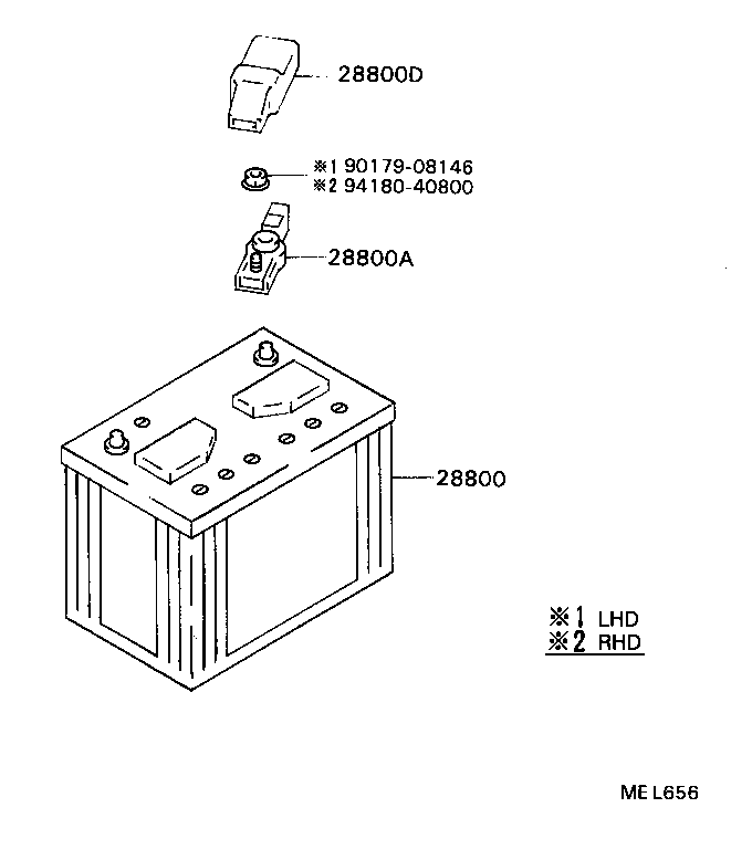  MODEL F |  BATTERY BATTERY CABLE