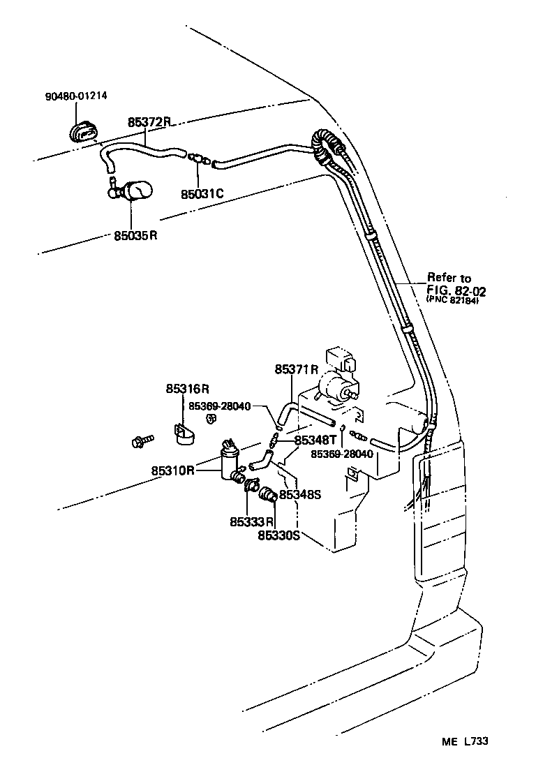  VAN |  REAR WASHER