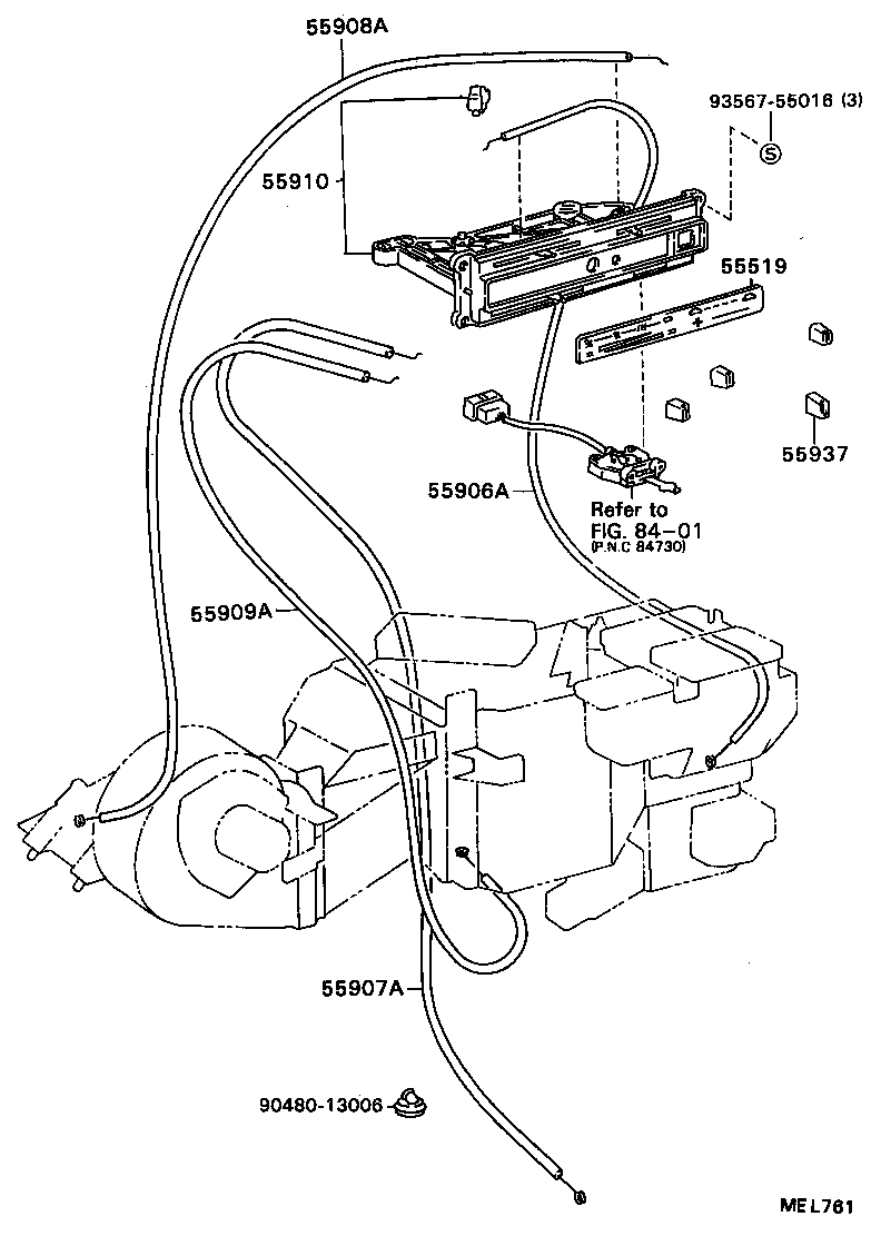  MODEL F |  HEATING AIR CONDITIONING CONTROL AIR DUCT