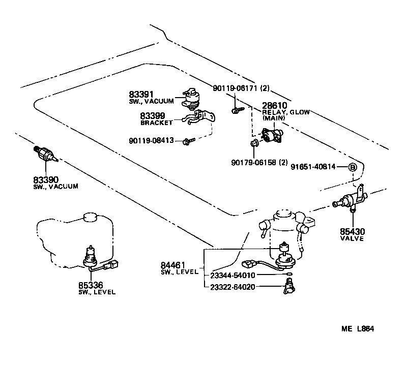  LITEACE VAN WAGON |  SWITCH RELAY COMPUTER
