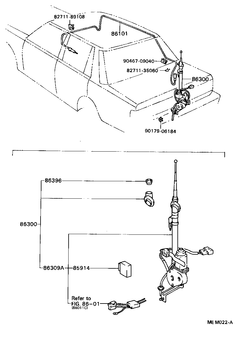  CRESSIDA WAGON |  ANTENNA