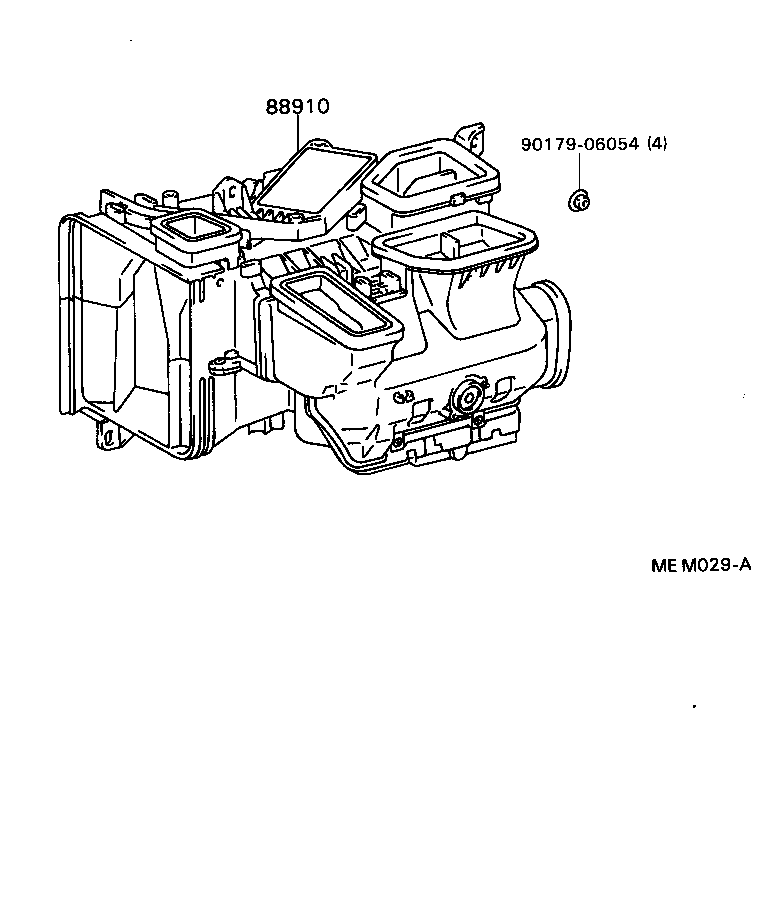  CRESSIDA WAGON |  HEATING AIR CONDITIONING HEATER UNIT BLOWER