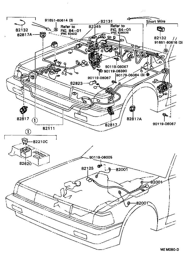  CRESSIDA WAGON |  WIRING CLAMP