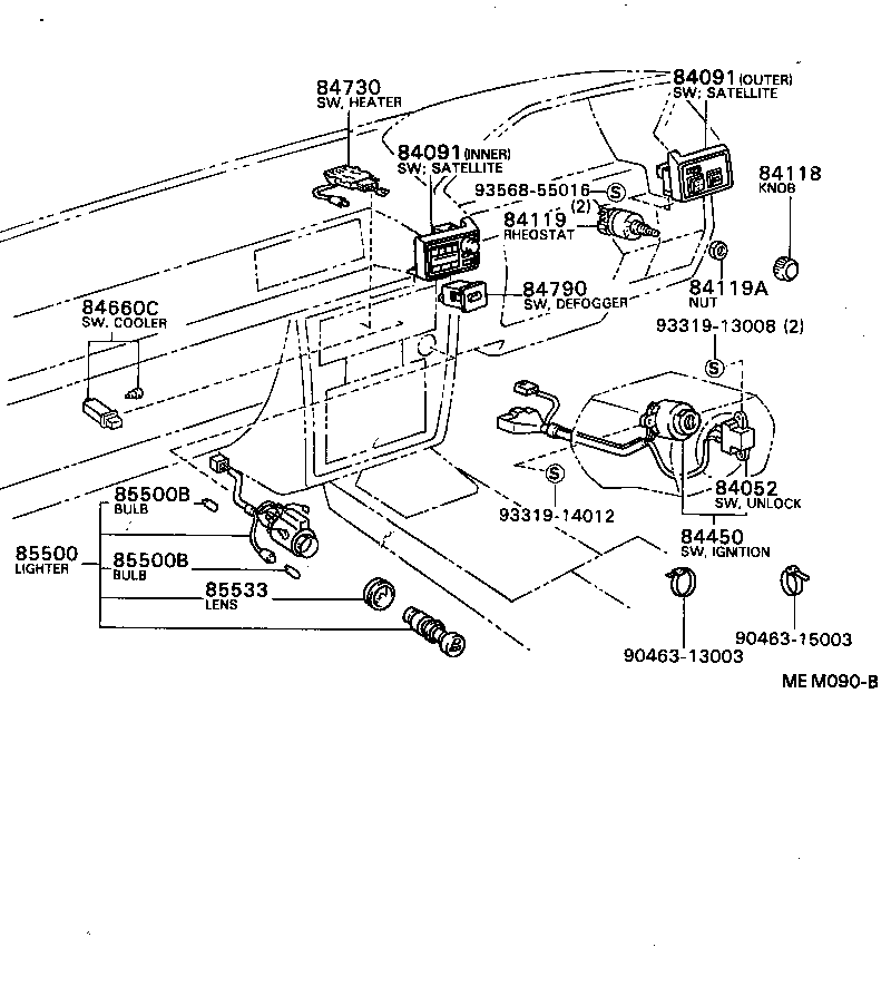  CRESSIDA WAGON |  SWITCH RELAY COMPUTER