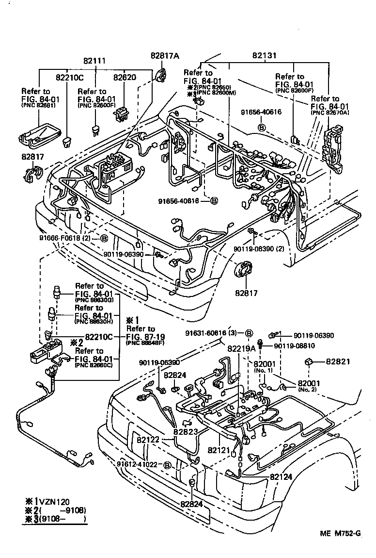  4 RUNNER TRUCK |  WIRING CLAMP