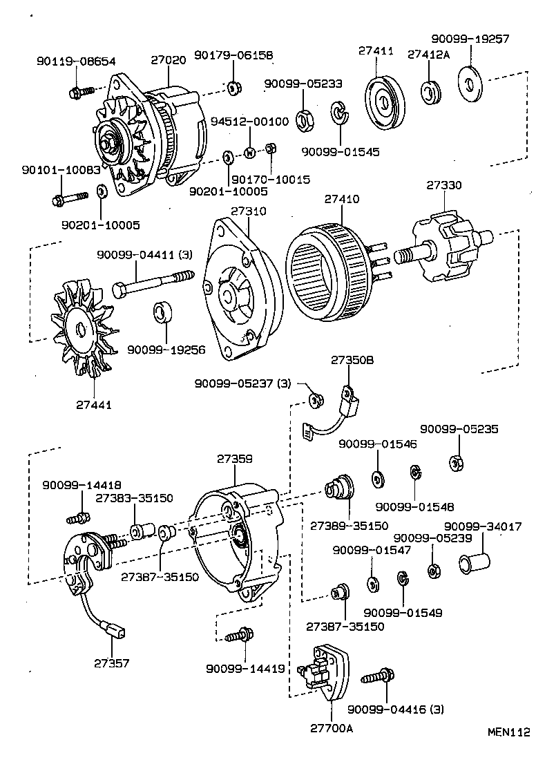  CRESSIDA WAGON |  ALTERNATOR