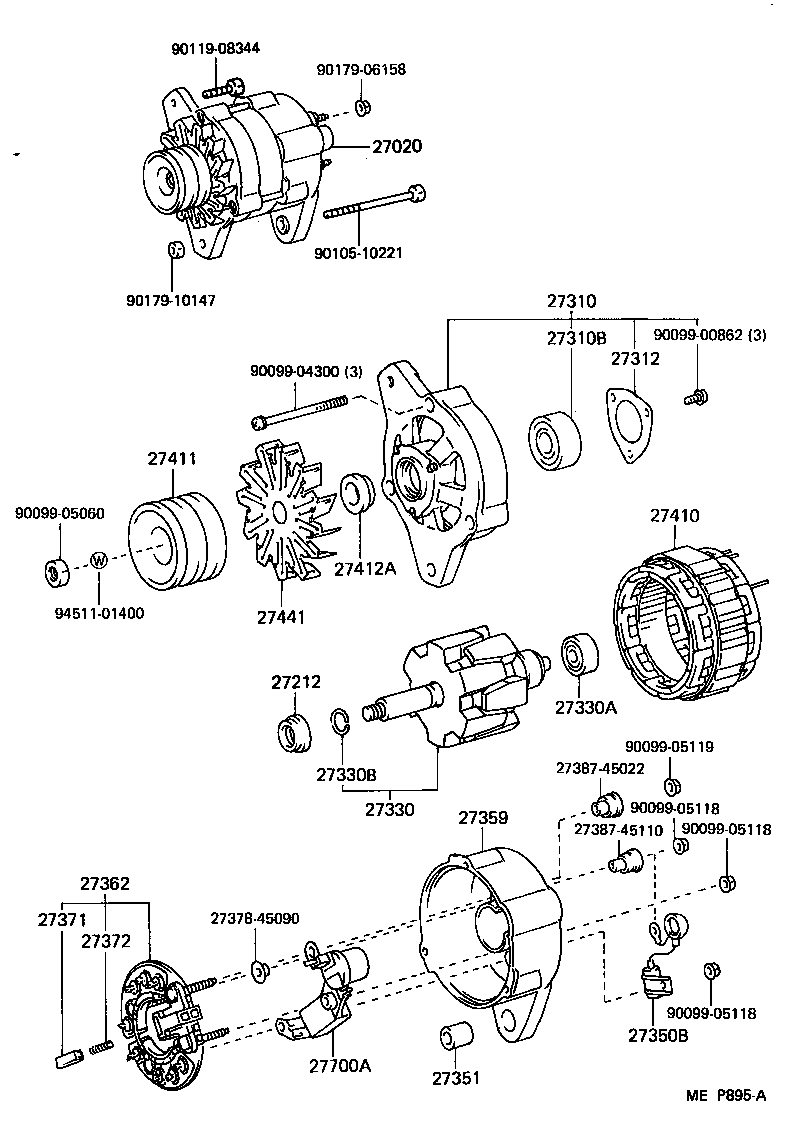  LAND CRUISER 80 |  ALTERNATOR