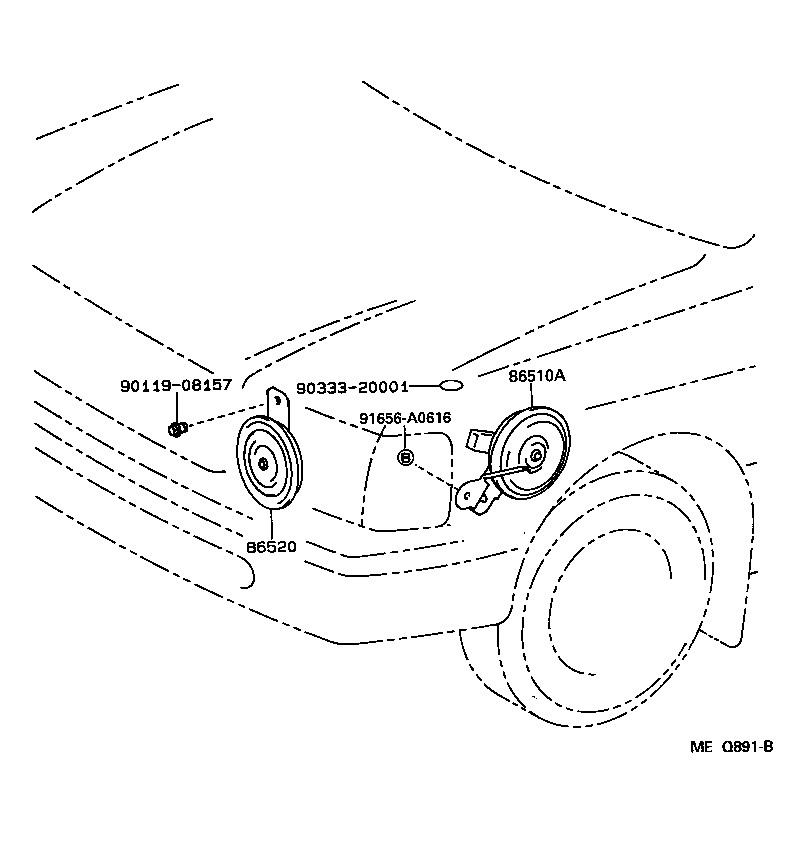  TERCEL |  HORN