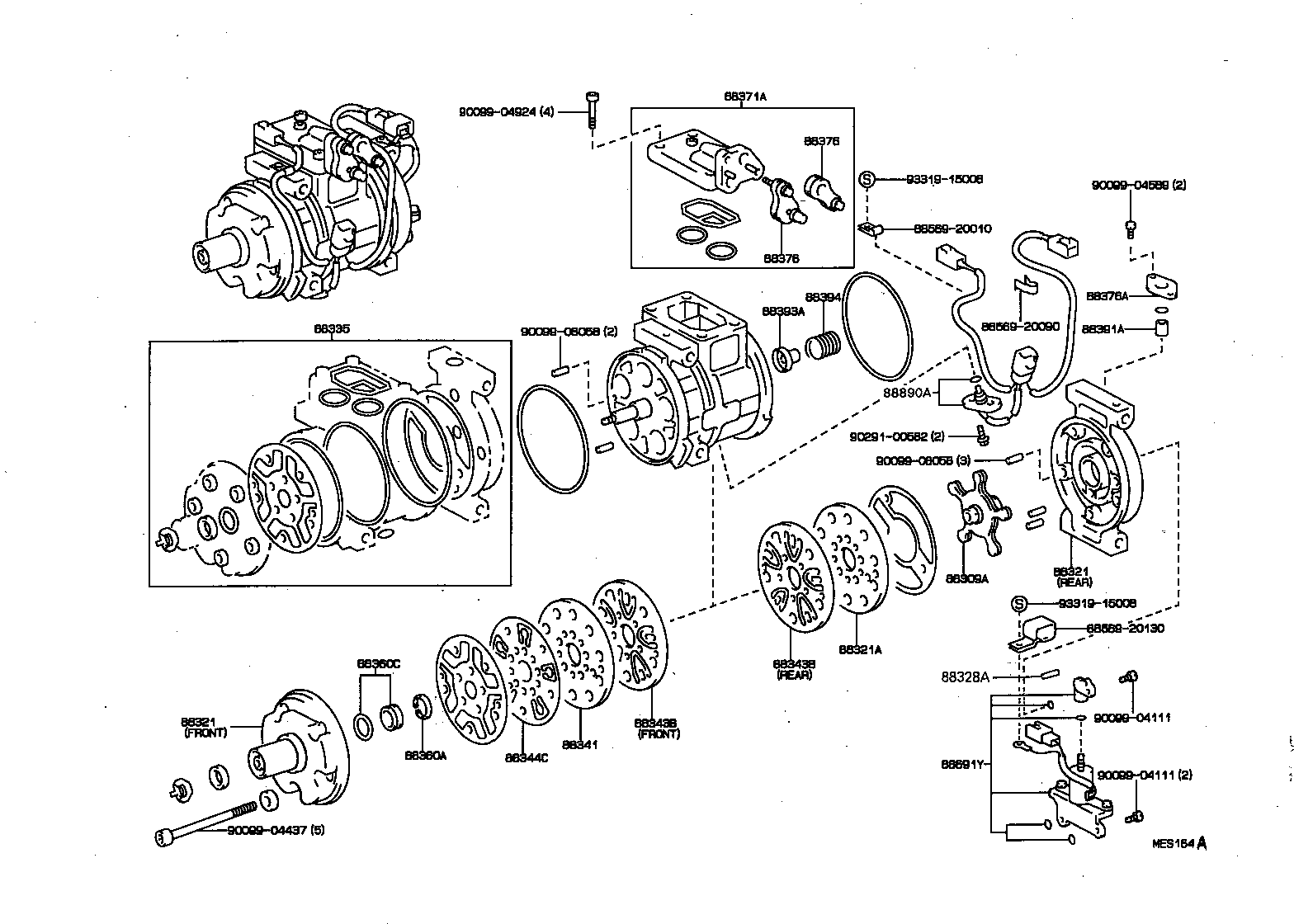  CELICA |  HEATING AIR CONDITIONING COMPRESSOR