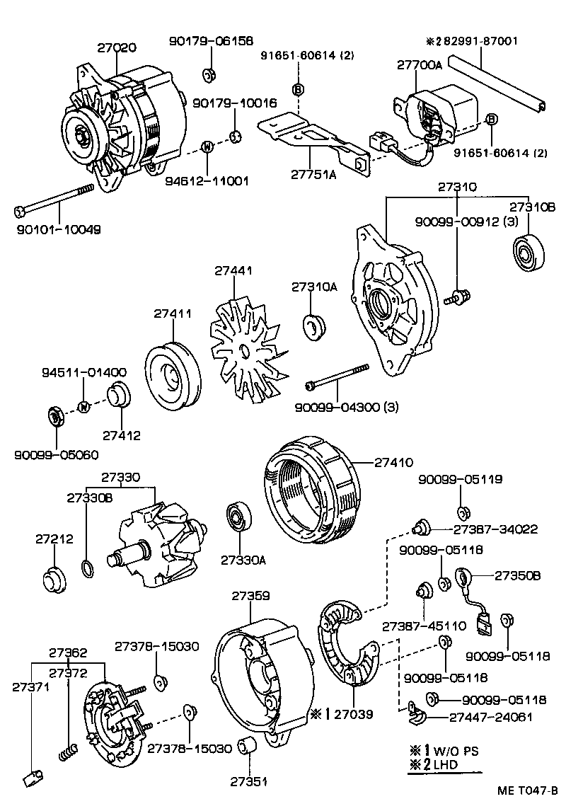  LITEACE VAN WAGON |  ALTERNATOR