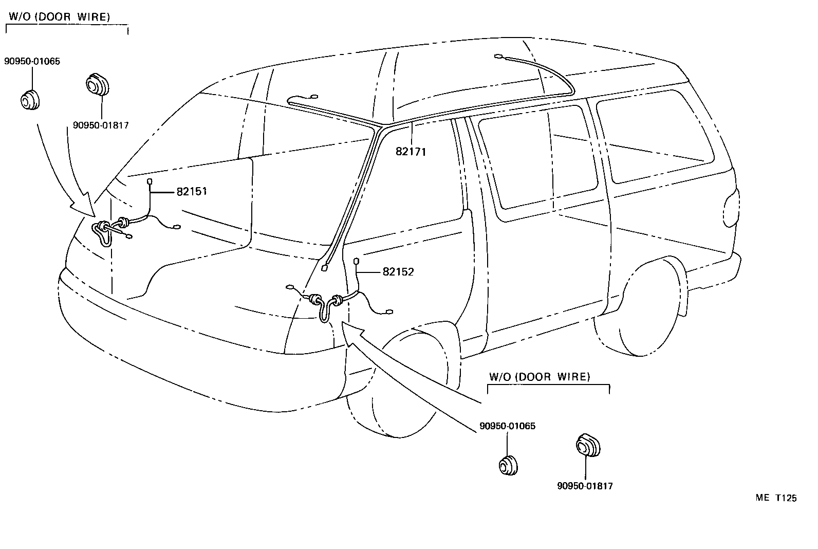  LITEACE VAN WAGON |  WIRING CLAMP