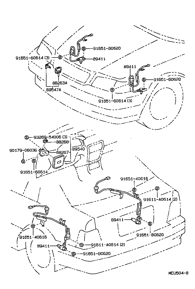  TERCEL |  ABS VSC