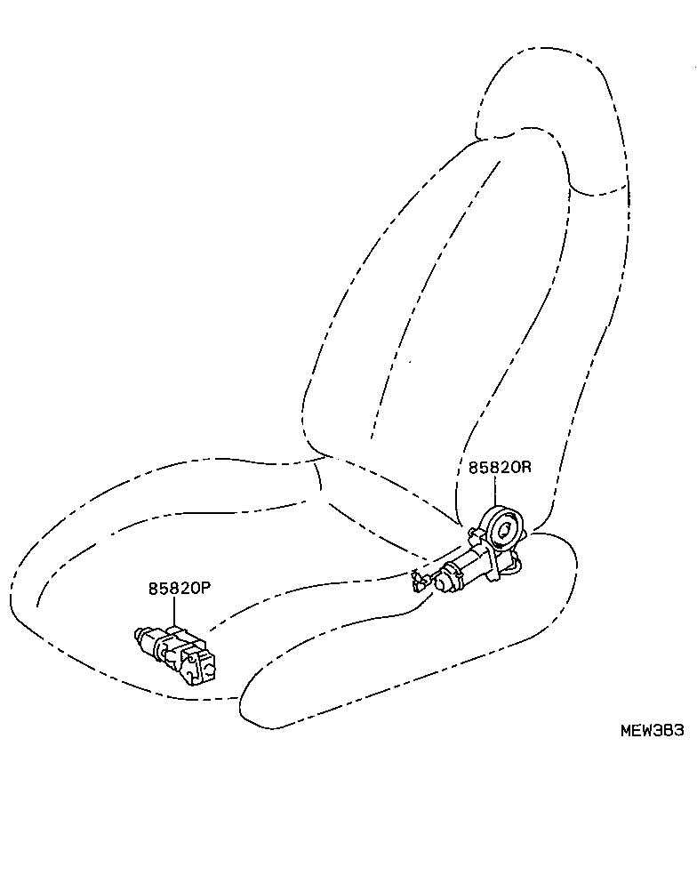  SUPRA |  SEAT MOTOR SEAT HEATER