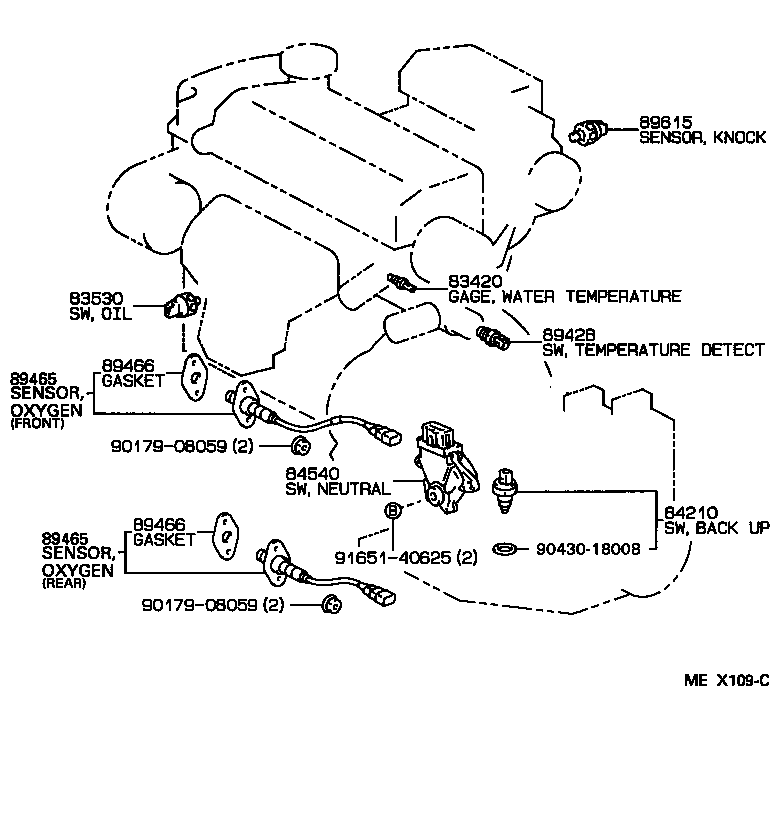  CELICA |  SWITCH RELAY COMPUTER